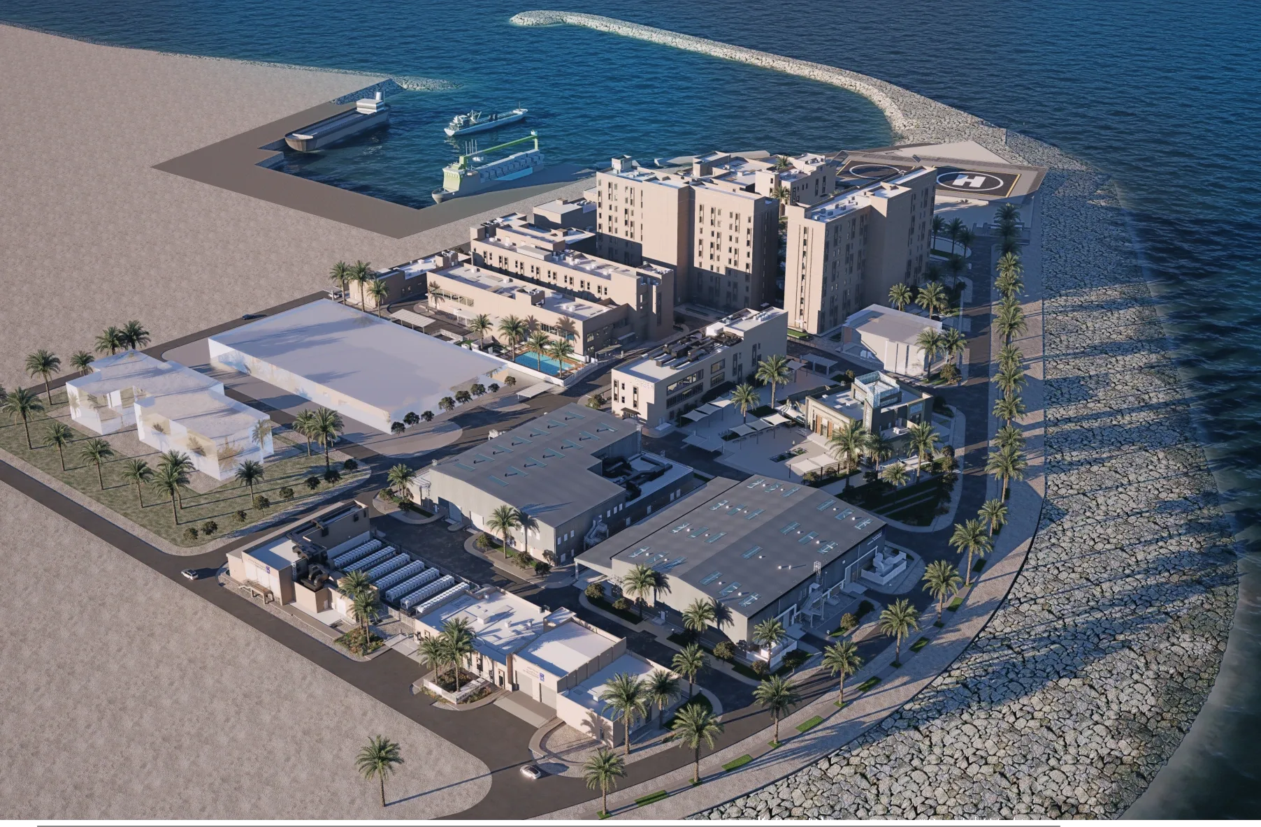 Al Omairah Island Accomodation & Non-Process Buildings Project
